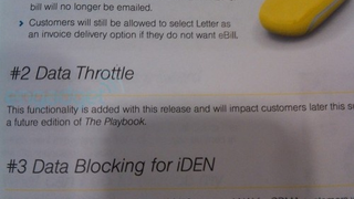 Sprint to Begin Throttling Data This Summer?